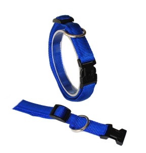 KOCH Halsband KLICK-HALSBAND UNI 15mm 25-35cm gepolstert für Hunde