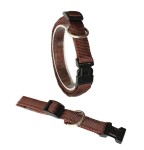 KOCH Halsband KLICK-HALSBAND UNI 20mm 35-55cm gepolstert für Hunde