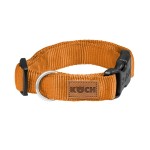 KOCH Halsband KLICK-HALSBAND UNI 25mm 45-65cm gepolstert für Hunde