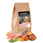 CRAZYPET® Trockenfutter WELPE LACHS mit Schellfisch...