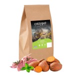 CRAZYPET® Trockenfutter LAMM Süßkartoffel...