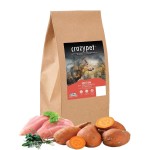 CRAZYPET® Trockenfutter HUHN Süßkartoffel...
