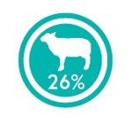 CRAZYPET® Trockenfutter LAMM mit Süßkartoffel getreidefrei für Hunde 12kg
