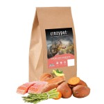 CRAZYPET® Trockenfutter LACHS mit Forelle...