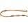 KARLIE Führleine ELEGANCE Kalbsleder 200cm 6mm Cognac rund für Hunde