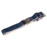 KARLIE Lederhalsband BUFFALO ULTRA 2.0 Blau/Bisquit...