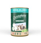 CHRISTOPHERUS Nassfutter HUNDEMENUE mit TRUTHAHN Reis...