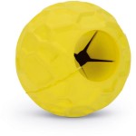 BEEZTEES Futterball TOOTS Gummiball Gelb 6cm für Hunde