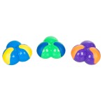 KONG® Spielzeug DURASOFT CLOVER Squeeker farblich...