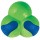 KONG® Spielzeug DURASOFT CLOVER Squeeker farblich sortiert für Hunde