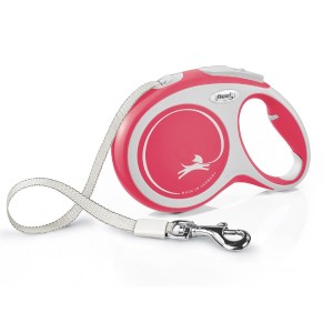 FLEXI Roll-Leine NEW COMFORT GURT Gr L bis 50kg 8m versch. Farben für Hunde