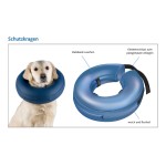 TRIXIE Hygiene SCHUTZKRAGEN aufblasbar blau versch....
