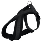 TRIXIE Geschirr Premium TOUREN-GESCHIRR schwarz mit...