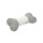 BEEZTEES Spielzeug PUPPY PLAYING BONE 20cm Grau oder Weiß mit Squeeker für Hunde