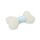 BEEZTEES Spielzeug PUPPY PLAYING BONE 20cm Grau oder Weiß mit Squeeker für Hunde