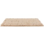 TRIXIE Microfaser SCHMUTZFANGMATTE wasserdicht Grau / Beige 4 Größen für Hunde