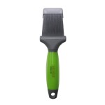 WAHL Bürsten MOSER PREMIUM ZUPFBÜRSTE ca.6cm zweiseitig Gelgriff Hunde & Katzen
