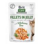 BRIT Nassfutter FILLETS IN JELLY Wholesome Tuna 85g...