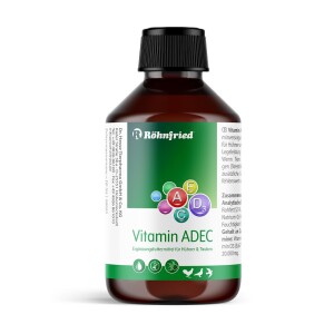 RÖHNFRIED Ergänzungsfuttermittel VITAMIN ADEC für Hühner Tauben Geflügel