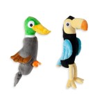 KARLIE Spielzeug PLÜSCH-VÖGEL Plush Toy 36-38cm...