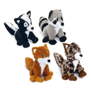 KARLIE Spielzeug PLÜSCH TIER Plush Toy 20 cm Squeeker versch. Modelle für Hunde