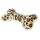 KARLIE Spielzeug PLÜSCH-KNOCHEN Plush Toy Safari 30cm Squeeker für Hunde