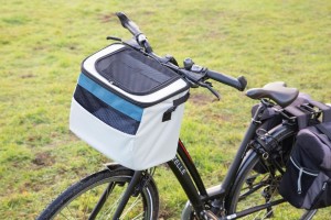 BEEZTEES Fahrradzubehör Fahrradtasche XOEX 37 x 23 x 30cm bis 10kg für Hunde