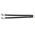 TRIXIE Doppelleine Basic Koppel-Leine 30 -35 cm schwarz...