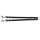 TRIXIE Doppelleine Basic Koppel-Leine 30 -35 cm schwarz für Hunde