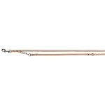 TRIXIE Leine BASIC V-LEINE Leder 2,00 m/10 - 18 mm natur...