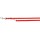 TRIXIE Leine BASIC V-LEINE Leder 2,00 m/10 - 13 mm rot für Hunde