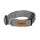 KOCH Halsband KLICK-HALSBAND UNI 25mm 30-45cm gepolstert Farbe Grau für Hunde