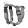 KOCH Geschirr NYLON-GESCHIRR UNI 25mm 45-60cm gepolstert für Hunde