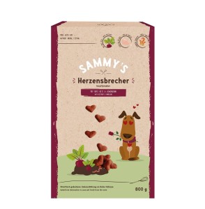 BOSCH Kausnack SAMMYS Herzensbrecher mit Rote Bete & Löwenzahn 800g für Hunde
