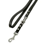 futterscheune.live® Leine FÜHRLEINE BASIC 200cm Fettleder für Hunde