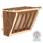 TRIXIE NATURAL LIVING Heuraufe mit Dach 20x15x17cm...