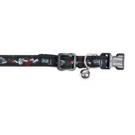 TRIXIE Halsband Motivband mit Schelle Nylon schwarz...