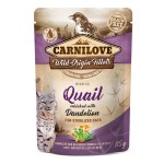CARNILOVE Nassfutter verschiedene Sorten 85% Fleischanteil 85g Pouch für Katzen