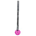 TRIXIE Wurfspielzeug Bungee Tugger mit Ball TPR Ø 7 cm 48cm sortiert für Hunde