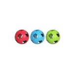 KARLIE FLAMINGO Spielzeug FUSSBALL VOLLGUMMI farblich...