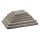 BEEZTEES Liegekissen ITO Memory Foam grau oder beige für Hunde