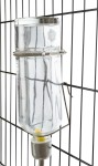 TRIXIE Zubehör Glastränke mit Schwimmer 125-500ml für Kleintiere