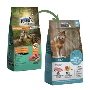 PRO PET Trockenfutter TUNDRA Rentier Forelle & Rind getreidefrei für Hunde