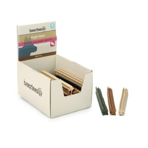 BEEZTEES Kauartikel VEGGIE Stange Mix 24cm für Hunde