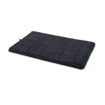 BEEZTEES Matte DIRTY DOG CUSHION grau Mikrofaser von 49cm...
