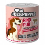 PRO PET Nassfutter JOE & PEPPER Rind Pur mit...