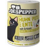 PRO PET Nassfutter JOE & PEPPER Huhn Pute Ente mit...