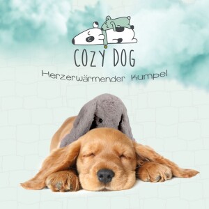HOFMAN ANIMAL CARE Spielzeug Cozy Dog Bunny Herzschlag 30 x 20 x 10cm für Hunde