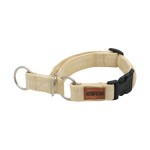 KOCH Halsband PREMIUM Zugstopp-Klick Kennfäden 25mm 35-45cm gepolstert für Hunde
