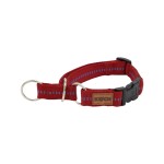 KOCH Halsband PREMIUM Zugstopp-Klick Kennfäden 25mm 35-45cm gepolstert für Hunde